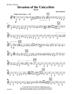 Invasion of the Unicyclists von Kelly Bennette (Download) 