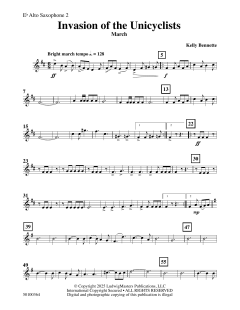 Invasion of the Unicyclists von Kelly Bennette (Download) 