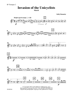 Invasion of the Unicyclists von Kelly Bennette (Download) 