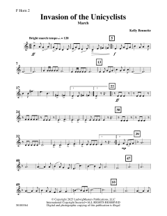 Invasion of the Unicyclists von Kelly Bennette (Download) 