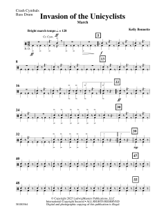 Invasion of the Unicyclists von Kelly Bennette (Download) 