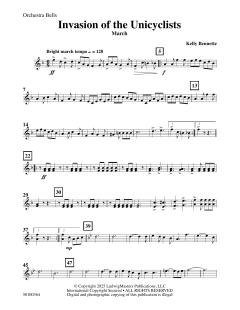 Invasion of the Unicyclists von Kelly Bennette (Download) 