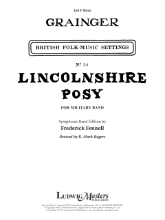 Lincolnshire Posy von Percy Aldridge Grainger (Download) 