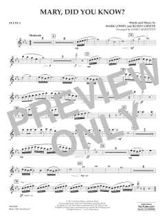 Mary, Did You Know? von Mark Lowry (Download) 