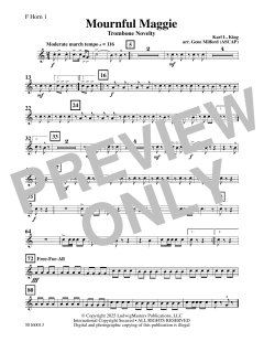 Mournful Maggie von Karl King (Download) 