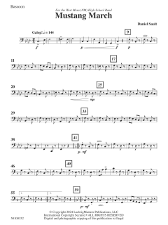 Mustang March von Daniel Sault (Download) 