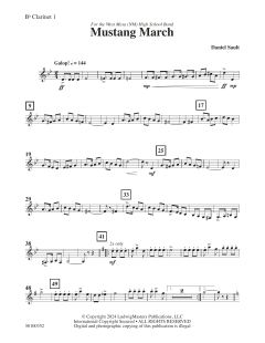 Mustang March von Daniel Sault (Download) 