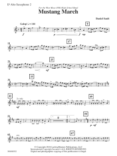 Mustang March von Daniel Sault (Download) 