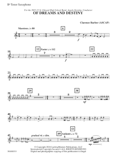 Of Dreams and Destiny von Clarence Barber (Download) 