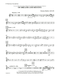 Of Dreams and Destiny von Clarence Barber (Download) 