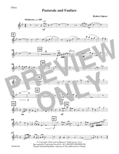 Pastorale and Fanfare von Robert Spicer (Download) 