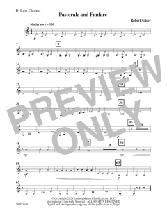 Pastorale and Fanfare von Robert Spicer (Download) 