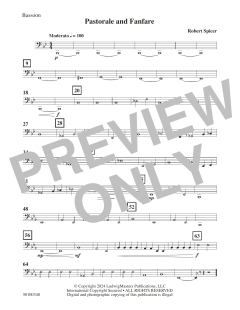 Pastorale and Fanfare von Robert Spicer (Download) 
