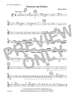 Pastorale and Fanfare von Robert Spicer (Download) 