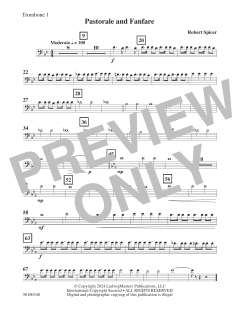 Pastorale and Fanfare von Robert Spicer (Download) 