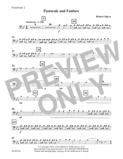 Pastorale and Fanfare von Robert Spicer (Download) 