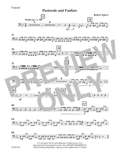 Pastorale and Fanfare von Robert Spicer (Download) 