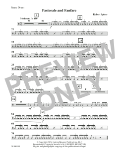 Pastorale and Fanfare von Robert Spicer (Download) 