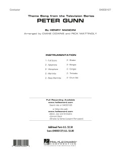 Peter Gunn von Henry Mancini (Download) 