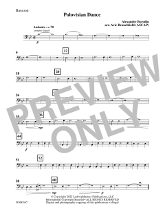 Polovtsian Dance von Alexander Borodin (Download) 