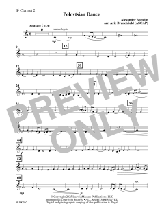 Polovtsian Dance von Alexander Borodin (Download) 