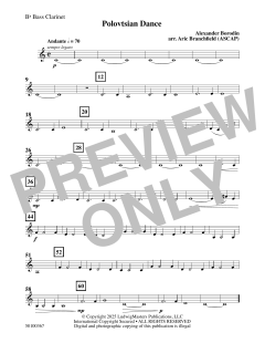 Polovtsian Dance von Alexander Borodin (Download) 