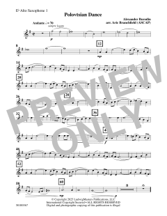 Polovtsian Dance von Alexander Borodin (Download) 