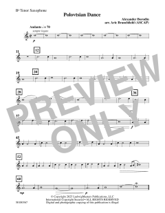 Polovtsian Dance von Alexander Borodin (Download) 