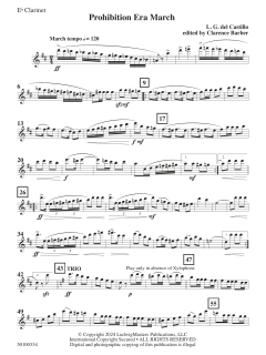 Prohibition Era March von L.G. del Castillo (Download) 