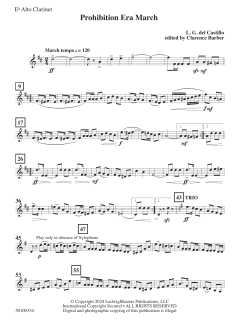 Prohibition Era March von L.G. del Castillo (Download) 