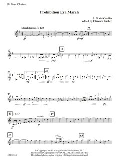 Prohibition Era March von L.G. del Castillo (Download) 