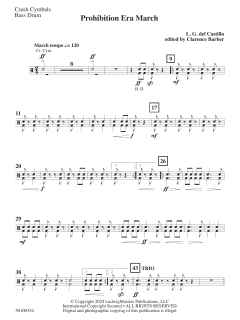 Prohibition Era March von L.G. del Castillo (Download) 