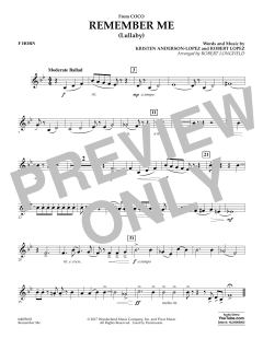 Remember Me von Robert Lopez (Download) 