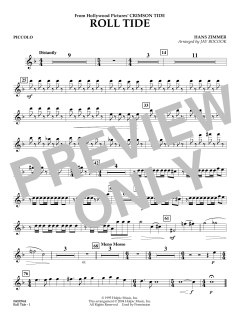 Roll Tide From Crimson Tide von Hans Zimmer (Download) 