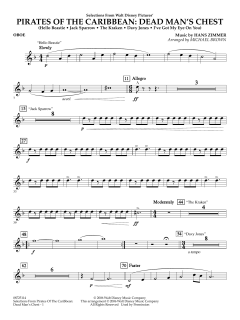 Selections From Pirates Of The Caribbean: Dead Man's Chest von Hans Zimmer (Download) 