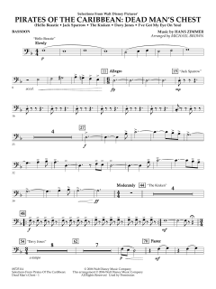 Selections From Pirates Of The Caribbean: Dead Man's Chest von Hans Zimmer (Download) 