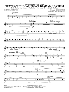 Selections From Pirates Of The Caribbean: Dead Man's Chest von Hans Zimmer (Download) 