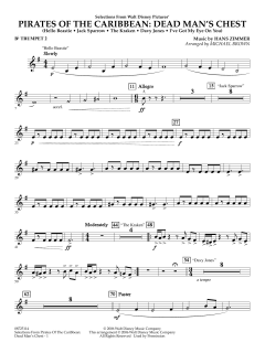 Selections From Pirates Of The Caribbean: Dead Man's Chest von Hans Zimmer (Download) 