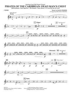 Selections From Pirates Of The Caribbean: Dead Man's Chest von Hans Zimmer (Download) 