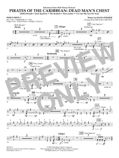 Selections From Pirates Of The Caribbean: Dead Man's Chest von Hans Zimmer (Download) 