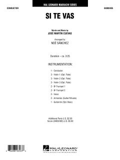 Si Te Vas von Irineo Cuevas (Download) 