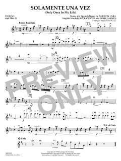 Solamente Una Vez von Augustin Lara (Download) 