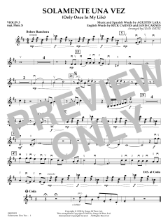 Solamente Una Vez von Augustin Lara (Download) 