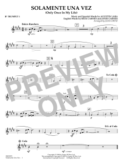 Solamente Una Vez von Augustin Lara (Download) 