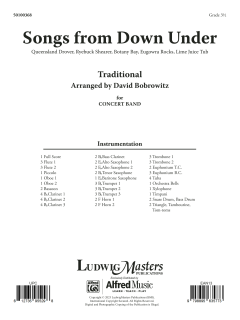 Songs from Down Under von David Bobrowitz (Download) 
