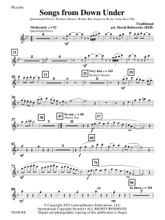 Songs from Down Under von David Bobrowitz (Download) 