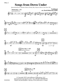 Songs from Down Under von David Bobrowitz (Download) 