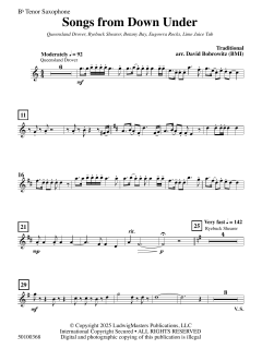 Songs from Down Under von David Bobrowitz (Download) 