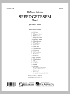 Speedgetsem (March) von William Bolcom (Download) 