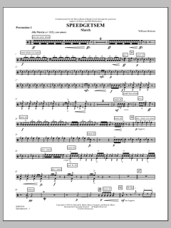Speedgetsem (March) von William Bolcom (Download) 